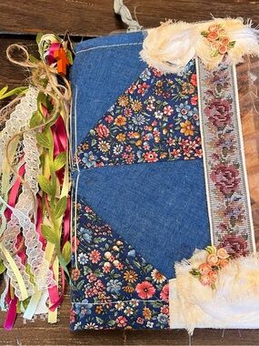 Boho Cottage Core Floral Feminine Faith Christian Junk Journal Softcover 3 Sig